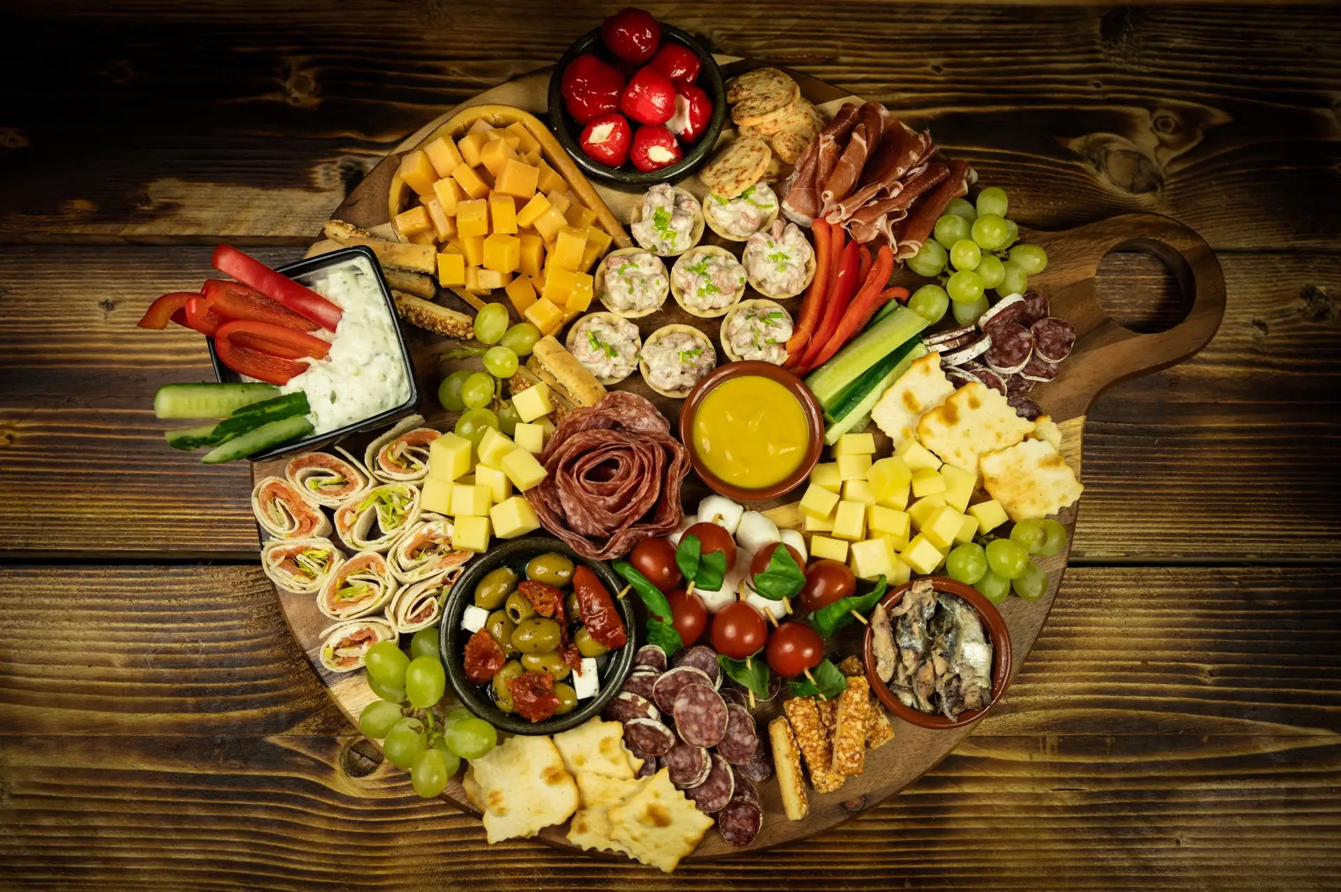 Borrelplanken van Sjefke's Catering