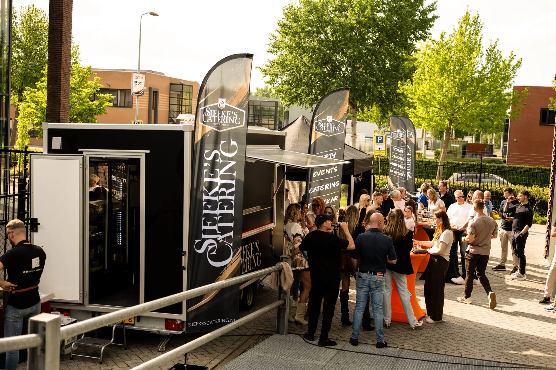 Frietwagen van Sjefke's Catering